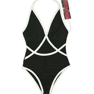 NWT WOW Couture Medium bandage one piece swimsuit